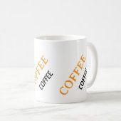 Tasse der Kaffeemotivation (VorderseiteRechts)