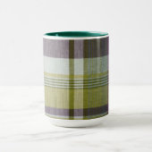 Tasse der karierten Keramik (Zentrum)