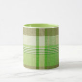 Tasse der karierten Keramik (Zentrum)
