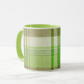 Tasse der karierten Keramik (Vorderseite Links)