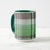 Tasse der karierten Keramik (Vorderseite Links)