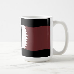 Tasse der Katar-Flagge