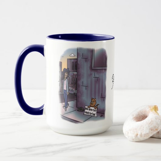 Tasse der Katze (Mit Donut)