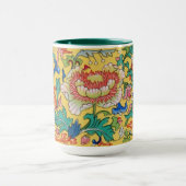 Tasse der Keramik asiatischer Blume (Zentrum)