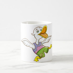 Tasse der Keramik für niedliche Duckausführung