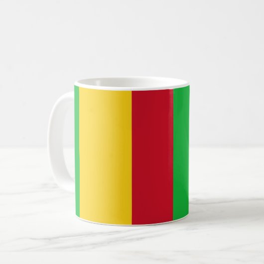 Tasse der Keramik Mali (Vorderseite Links)