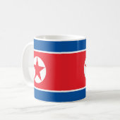 Tasse der Keramik Nordkorea (Vorderseite Links)