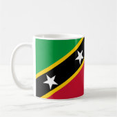 Tasse der Keramik Saint Kitts (Links)