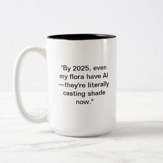 Tasse der KI-Pflanze | Funny Tech Nature Geschenk
