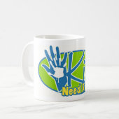 Tasse der Kinderbedarfs-Vater-2 (Vorderseite Links)