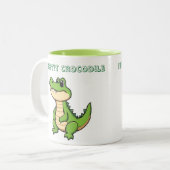 Tasse Der kleine Krokodil  (Vorderseite Links)