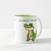 Tasse Der kleine Krokodil  (VorderseiteRechts)