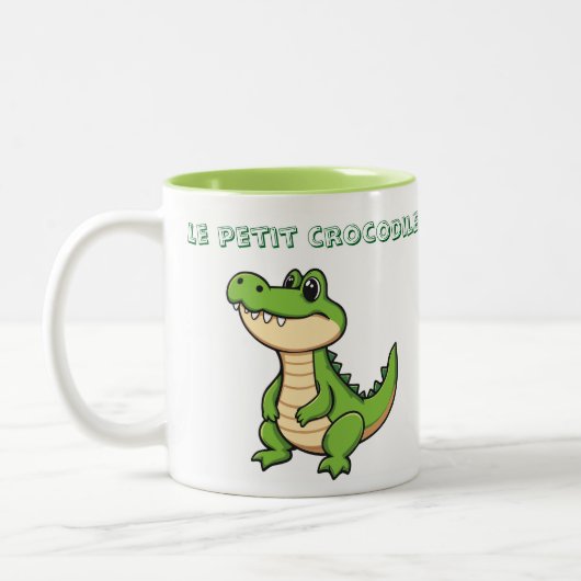 Tasse Der kleine Krokodil  (Links)