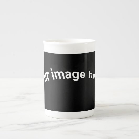 Tasse der Knochen-China (Vorderseite)