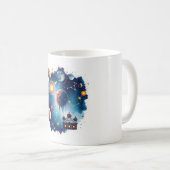 Tasse der kosmischen Keramik - Erforschen Sie das  (VorderseiteRechts)