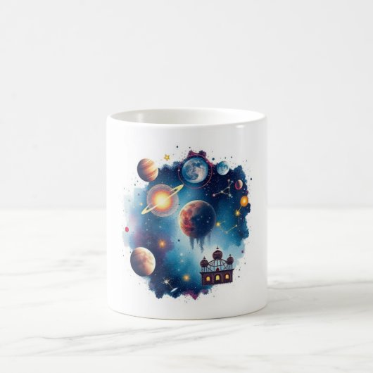 Tasse der kosmischen Keramik - Erforschen Sie das  (Mittel)