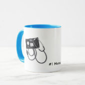 Tasse der Krankenschwester-#1 (Vorderseite Links)