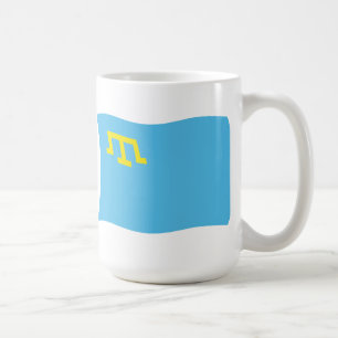 Tasse der Krimtatarflagge