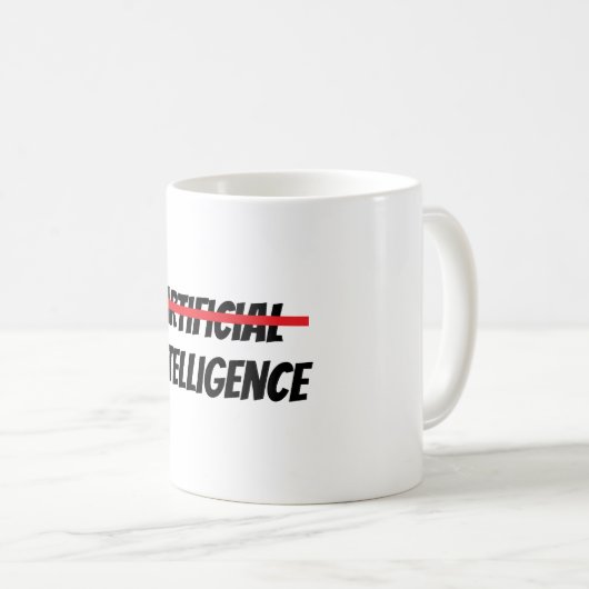 Tasse der künstlichen Intelligenz (VorderseiteRechts)