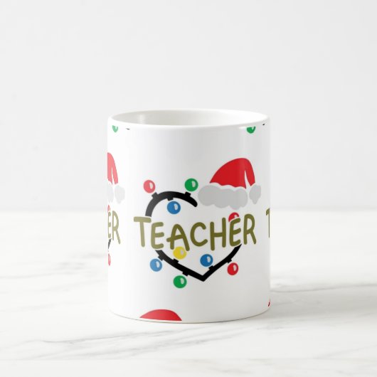 **TASSE DER LEHRER-CHRISTMAS** KAFFEETASSE (Mittel)