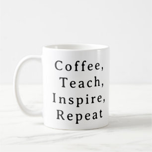 Tasse der Lehrer - Kaffeeunterricht wiederholen