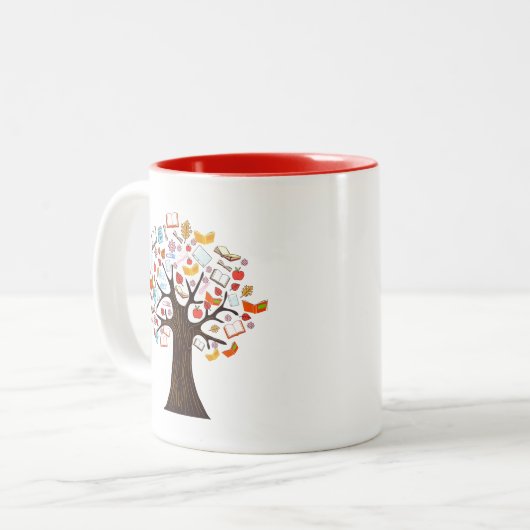 Tasse der Leser (Vorderseite Links)