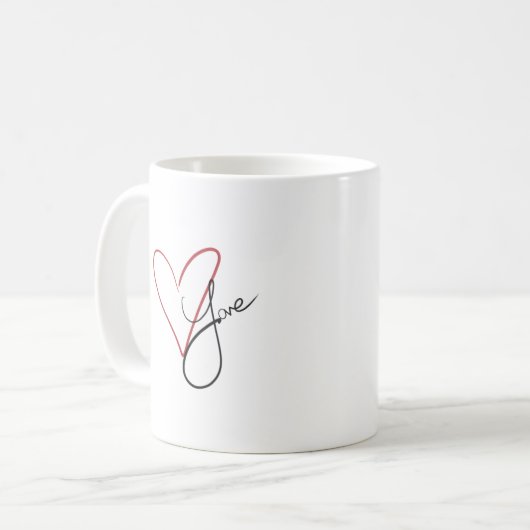 Tasse der Liebe (Vorderseite Links)