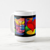 Tasse der Liebe durch die Mama (Vorderseite Links)