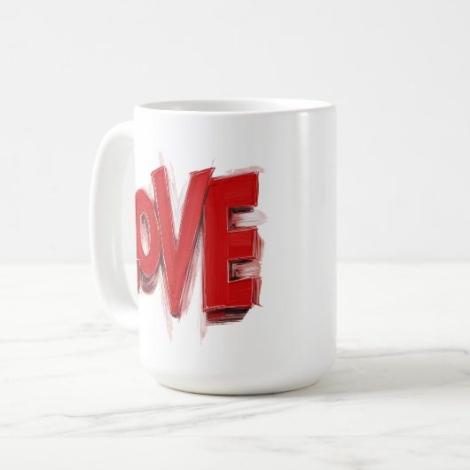 Tasse der Liebe, Geschenk für Tasse, Geschenk für (Vorderseite Links)