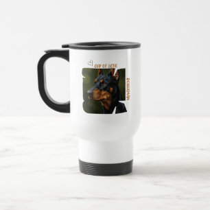 Tasse der Liebe Hunde Liebhaber 0,44l Reisebecher