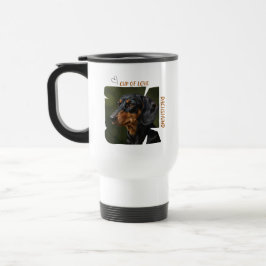 Tasse der Liebe Hunde Liebhaber 445ml Reisebecher