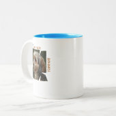 Tasse der Liebe Hunde-Liebhaber Kaffee-Geschenkide (Vorderseite Links)