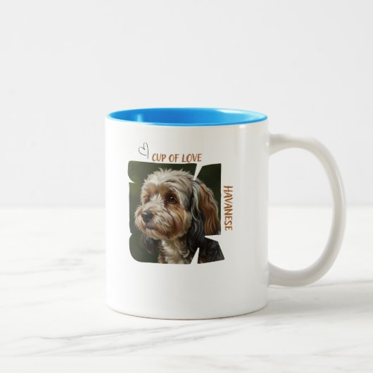 Tasse der Liebe Hunde-Liebhaber Kaffee-Geschenkide (Rechts)