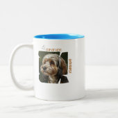 Tasse der Liebe Hunde-Liebhaber Kaffee-Geschenkide (Links)
