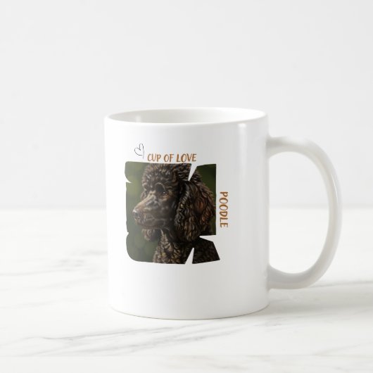 Tasse der Liebe Hunde-Liebhaber Kaffee Geschenkide (Rechts)