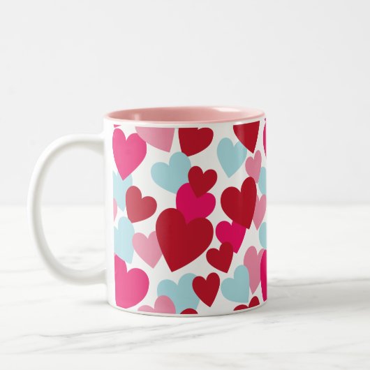 Tasse der Liebe in Hot Rosa (Links)