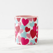Tasse der Liebe in Hot Rosa (Mittel)
