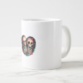 Tasse der Liebe - Mit jeder Spitze Wärme teilen (Vorderseite Rechts)
