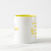 Tasse der Liebe mit Name & Modern Initial & Quote (Mittel)