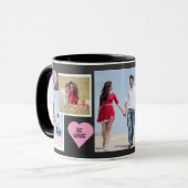 Tasse der Liebe personalisiert Foto (Vorderseite Links)