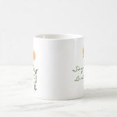 Tasse der lieblichen Blüten, Orange (Mittel)
