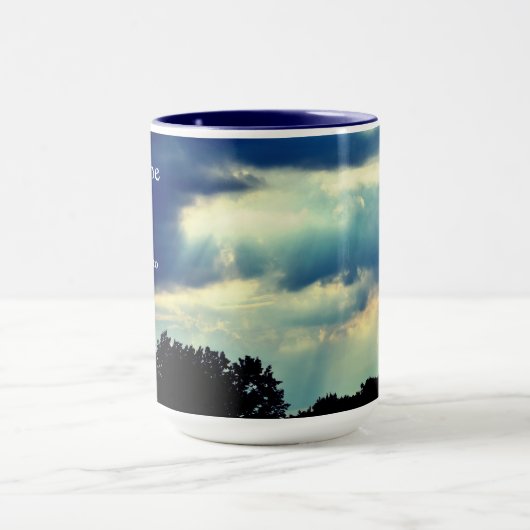 Tasse der Light Rays Keramik (Zentrum)