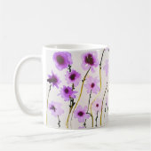 Tasse der lila Blume (Links)