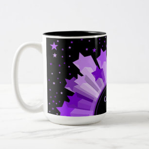 Tasse der Lila Sternexplosion