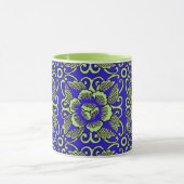 Tasse der Limonen Blume Medallion (Zentrum)