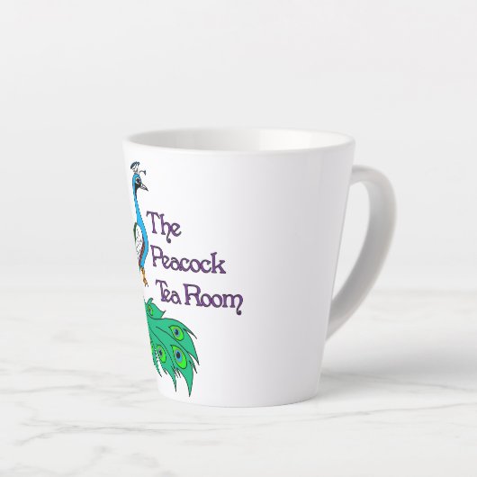 Tasse der Logo-Keramik (Rechte Ecke)