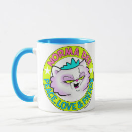 Tasse der Logos von Pierre und Norma Dee