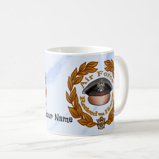 Tasse der Luftwaffe (VorderseiteRechts)