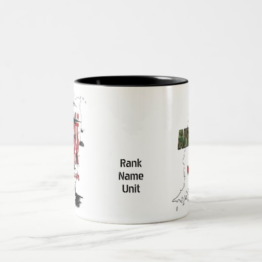 Tasse der Luftwaffe OUF Veteran (Mittel)