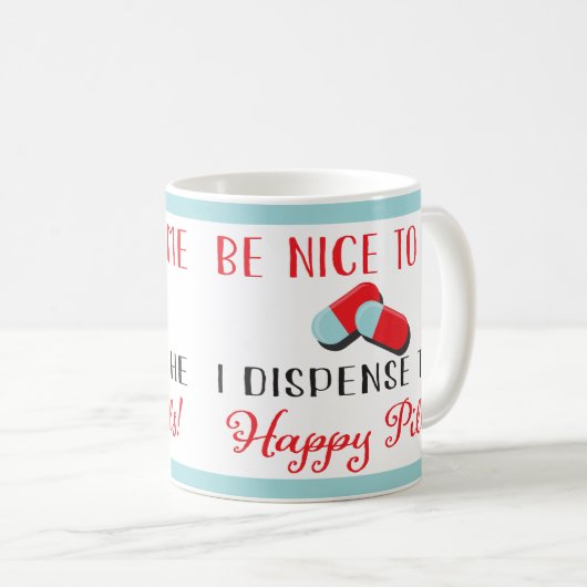 Tasse der lustigen Krankenschwester- oder (VorderseiteRechts)